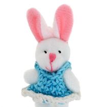 Artikel Vedhæng bunny 5,5 cm blå 9stk
