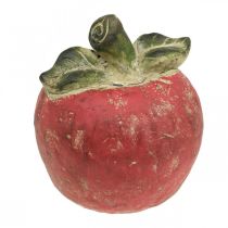 Artikel Dekorativt æble, efterår, borddekoration, beton H17cm Ø15cm