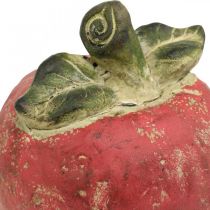Artikel Dekorativt æble, efterår, borddekoration, beton H17cm Ø15cm