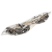 Artikel Badam på pind naturel 6cm - 12cm 23 stk