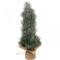 Artikel Mini juletræ kunstigt sneet i en sæk H41cm
