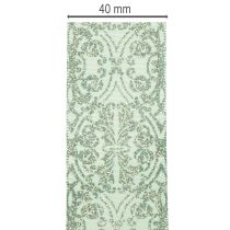 Artikel Gavebånd med klassisk mønster til sløjfer og dekoration, 40 mm x 15 m