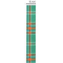 Artikel Ternet gavebånd til julegaver, 15 mm x 20 m