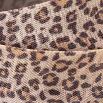Artikel Gavebånd med dyreprintet leopard, 25 mm bredt, 18 m langt