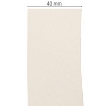 Artikel Dekorativt fløjlsbånd, bredt, til gaver og hobbyartikler, 40 mm x 20 m