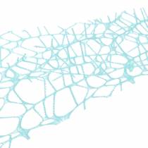 Deco bånd mesh bånd lyseblå Tiffany 40mm 10m