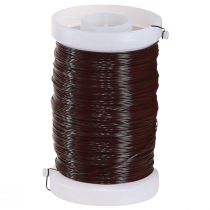 Artikel Håndværkstråd i brun dekorativ bindetråd 0,35mm 100g 3 stk.