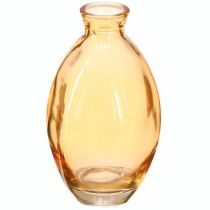 Artikel Pærevase glas minivaser orange Ø7cm H12cm 6 stk