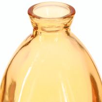 Artikel Pærevase glas minivaser orange Ø7cm H12cm 6 stk