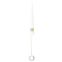 Artikel Trælys LED-staklys med krystalgult lys 31 cm 10 stk.