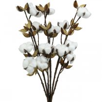 Artikel Bomuldsgren Kunstig deco-gren bomuld 61cm 3stk