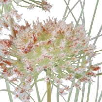 Artikel Kunstig blomsterkugleblomst allium prydløg kunstig rødgrøn 90cm