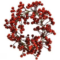 Bærkrans Røde Kunstplanter Rød Jul Ø20cm