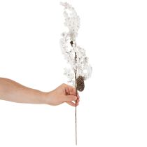 Artikel Kunstig gren vinterdekoration med bær og kogler 60 cm