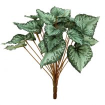 Kunstig begonia buskegrøn 30 cm