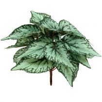 Kunstig begonia buskegrøn 34 cm
