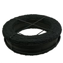 Artikel Blomsterskumring sort Ø44cm H6cm 2 stk