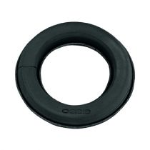 Artikel Blomsterskumring med fod sort H3,5cm Ø17cm 2 stk