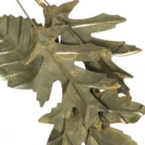 Artikel Dekorativ ring metal krans vægdekoration blade messing Ø52cm
