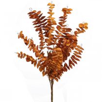 Kunstige planter efterårsdekoration kunstige grenblade orange 46cm