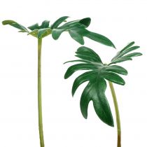 Artikel Philodendron blad 31cm grøn 12stk