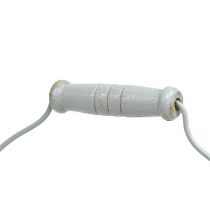 Artikel Blikspand hvid Ø14cm H12cm 6 stk