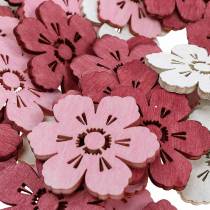 Træblomster kirsebærblomster, drys dekoration forår, borddekoration, blomster til drys 72stk