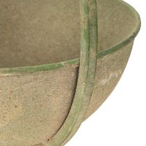 Artikel Blomsterkurv, hængekurv, metal dekoration have Ø16cm H38cm
