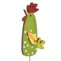 Artikel Blomsterstik påske sjove høns træ 5,5×10cm 12 stk