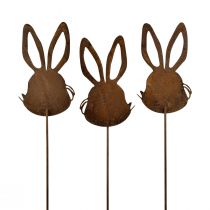 Artikel Blomsterprop rust kanin dekoration 7,5cm×11,5cm 6 stk