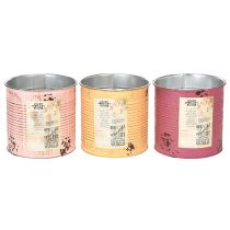 Artikel Vintage design urtepotte til stue og kontordekoration 15 cm 3 stk.