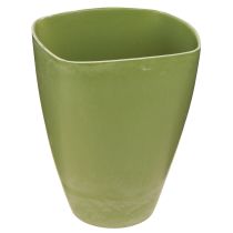 Artikel Orkidé potte urtepotte plast vase grøn H16,5cm 4stk