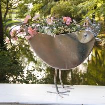 Artikel Urtepotte Kylling Metal Fugl Metallic Rosé 51×16×37cm