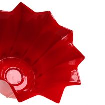 Blomsterpot plast rød Ø10,5 cm 10stk