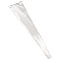 Artikel Blomsterpose til 1 rose &quot;Blank&quot; L65cm B14cm - 3cm 50 stk.