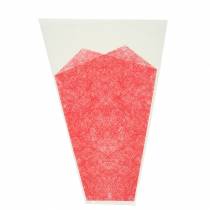 Artikel Blomsterpose juterød L36cm B25cm - 12cm 50 stk