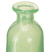 Artikel Blomstervase glas dekorativ vase i grøn høj Ø6,5cm H30cm