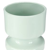 Artikel Blomstervase Metal i Mintgrøn Emalje Ø9cm H17,5cm