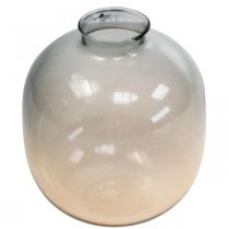 Artikel Blomstervase dekorativ vase lille vase lavet af glas H9cm Ø8cm