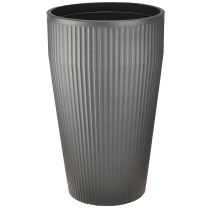 Artikel Gulvvase plastik antracit Ø28cm H46,5cm