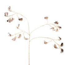 Artikel Bønneblomstgren metallisk kunstig plante jul 80 cm 3 stk.
