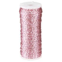 Artikel Bouillon effekttråd Ø0,30mm 100g/140m pink