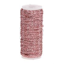 Artikel Bouillon effekttråd Ø0,30mm 100g/140m pink