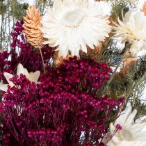 Artikel Tørrede blomsterbuket perfekt til elegant borddekoration i landlig stil, 50 cm