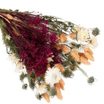 Artikel Tørrede blomsterbuket perfekt til elegant borddekoration i landlig stil, 50 cm