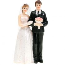 Brudepar bryllupsfigur 10cm