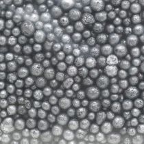 Artikel Metalliske dekorative perler antracit dekorative granulat runde 4-8mm 1l