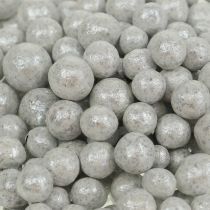 Artikel Strålende dekorative perler 4mm - 8mm hvid 1l