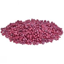 Artikel Strålende dekorative perler 4mm - 8mm røde dekorative granulat 1 liter
