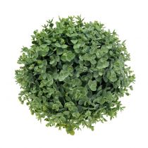 Boksvedkugle kunstgrøn Ø18cm